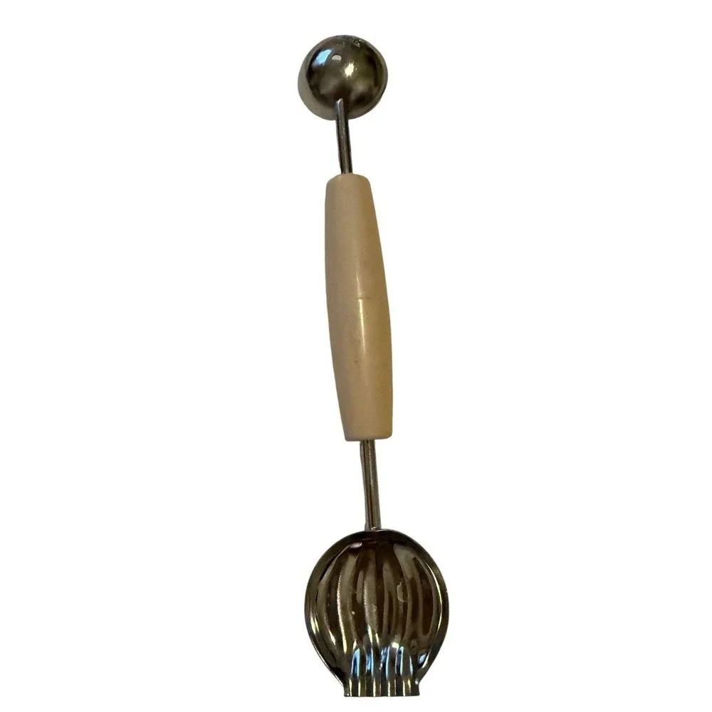 Ekco Double Sided Melon Baller Fruit Scoop Butter Curler Made in USA 8